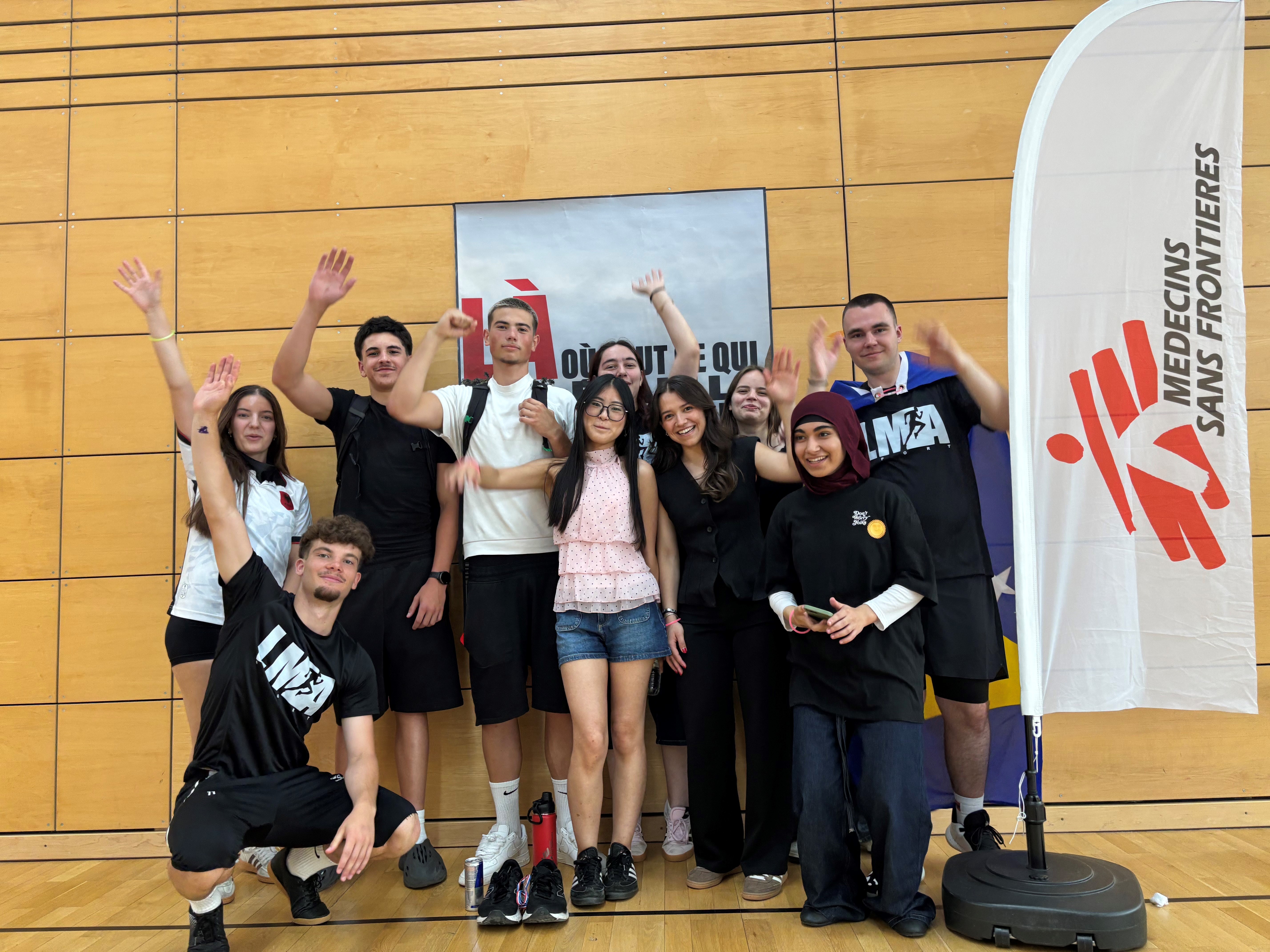 Hyrox engagé au Lycée Mathias Adam de Pétange